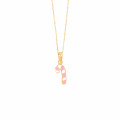 18K GOLD CHAIN FOR KIDS , CANDY SHAPE