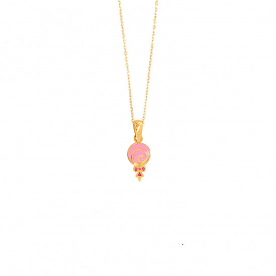 GOLD CHAIN FOR KIDS , CANDY SHAPE