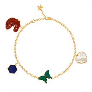 Miss Glanz Bracelet , 18k Gold