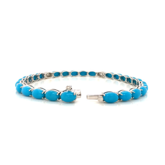 DIAMOND TURQUOISE BRACELET