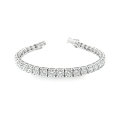 DIAMOND TENNIS BRACELET ( each piece of diamonds has certificate ) DIAMOND TENNIS BRACELET ( each piece of diamonds has certificate )