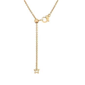 DIAMONDS GOLD 18K CHAIN ( LOVE ) CRAFTED ON RED AGATE 