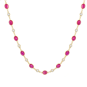 18K Gold RUBI Chain Studded With 26 Pieces Of Diamond