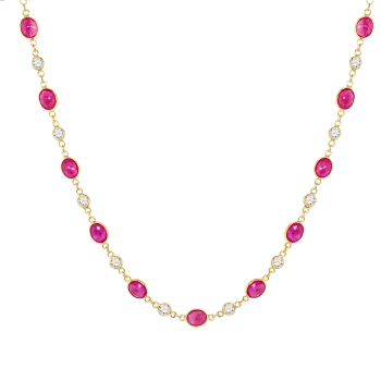 18K Gold RUBI Chain Studded With 26 Pieces Of Diamond