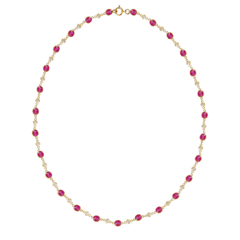 18K Gold RUBI Chain Studded With 26 Pieces Of Diamond
