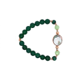 Horse seashell bracelet with green jade stone, malachite stone and green agate stone Horse seashell bracelet with green jade stone, malachite stone and green agate stone