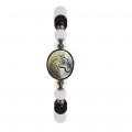Horse seashell bracelet with shell and onyx stone