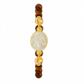 Horse bracelet with citrine stone, yoser and coke wood