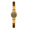 Horse bracelet with citrine stone, yoser and coke wood