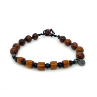 YUSR BRACELET WITH SANDALWOOD YUSR BRACELET WITH SANDALWOOD