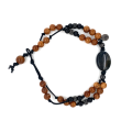 thread bracelet, two-stroke, blue tiger, with coke thread bracelet, two-stroke, blue tiger, with coke