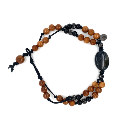thread bracelet, two-stroke, blue tiger, with coke thread bracelet, two-stroke, blue tiger, with coke
