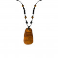 STRING CHAIN WITH OUD WOOD , COKE AND ONYX