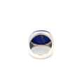 SILVER RING WITH LAPIS STONE SILVER RING WITH LAPIS STONE