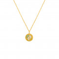 18KGold chain shell of various shapes