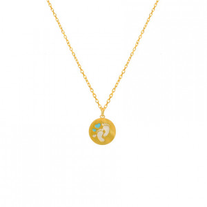 18KGold chain shell of various shapes