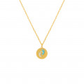 18KGold chain shell of various shapes