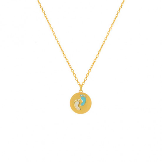 18KGold chain shell of various shapes