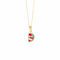 GOLD CHAIN FOR KIDS , WATERMELON SHAPE