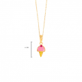 GOLD CHAIN FOR KIDS , ICE CREAM SHAPE