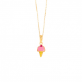 GOLD CHAIN FOR KIDS , ICE CREAM SHAPE