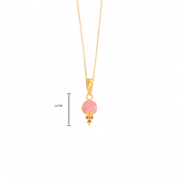 GOLD CHAIN FOR KIDS , CANDY SHAPE