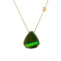 GOLD CHAIN 18K WITH AMMONITE GOLD CHAIN 18K WITH AMMONITE