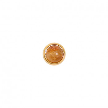 Planet gold chain 18k with a stone of gold threadsPlanet gold chain with a stone of gold threads