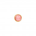 Planet gold chain 18k with rhodochrosite stone