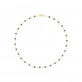Gold chain 18K with Sapphire stones