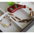 ELECTRONIC BEARISH IN THE NAME OF AL-JALALAH -ALWAHHAB WITH PINK QUARTZ , PEARL , COKE WOOD