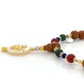 ( ALLAH ) GOD NAME BEARISH WITH RED AGATE  , GREEN JAD , BLOOD STOONE  AND COKE WOOD