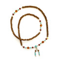 AMAZONITE BEARISH WITH RED AGATE, AMBER, OUD WOOD AMAZONITE BEARISH WITH RED AGATE, AMBER, OUD WOOD