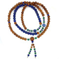 LAPIS BEARISH WITH KYANITE, GREEN CHLORITE AND COKE WOOD