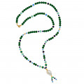 RANDOM PEARLS NECKLACE WITH lapis , MALACHITE , AMAZONITE , BLUE AND GREEN AGATE RANDOM PEARLS NECKLACE WITH lapis , MALACHITE , AMAZONITE , BLUE AND GREEN AGATE