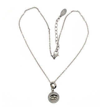 CANCER ZODIAC STAINLESS STEEL NECKLACE CANCER ZODIAC STAINLESS STEEL NECKLACE