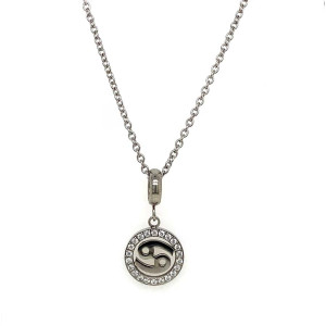 CANCER ZODIAC STAINLESS STEEL NECKLACE