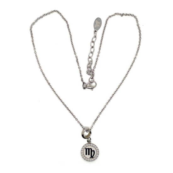 VIRGO ZODIAC STAINLESS STEEL NECKLACE