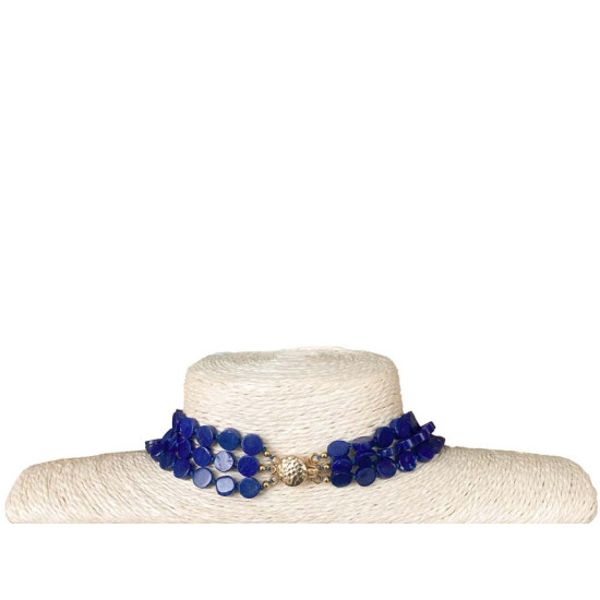 LAPIS NECKLACE AND TURQUOISE LAPIS NECKLACE AND TURQUOISE