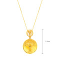 GOLD PLATED TREE LIFE AMBER NECKLACE GOLD PLATED TREE LIFE AMBER NECKLACE