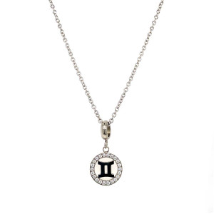  GEMINI ZODIAC STAINLESS STEEL NECKLACE