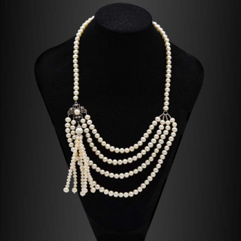 PEARL SILVER NECKLACE