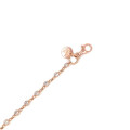18k GOLD PLATED ROSE GOLD ZIRCON ANKLET 18k GOLD PLATED ROSE GOLD ZIRCON ANKLET