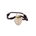 ROPE BRACELET WITH PINK QUARTZ