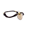 ROPE BRACELET WITH PINK QUARTZ