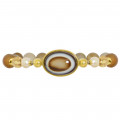 Soleimani agate bracelet with pearl, Citrine and Soleimani agate Soleimani agate bracelet with pearl, Citrine and Soleimani agate