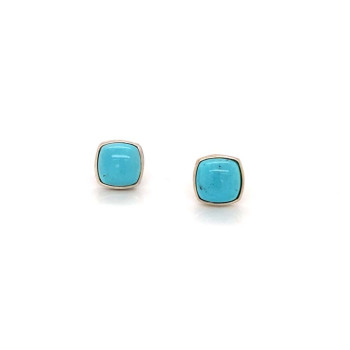SILVER TURQUOISE EARRINGS