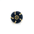 18K GOLD PLATED ONYX RING 18K GOLD PLATED ONYX RING