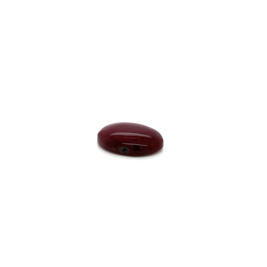 RUBY ZOISITE OVAL SHAPED STONE