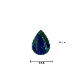 TEAR SHAP AZORITE STONE 